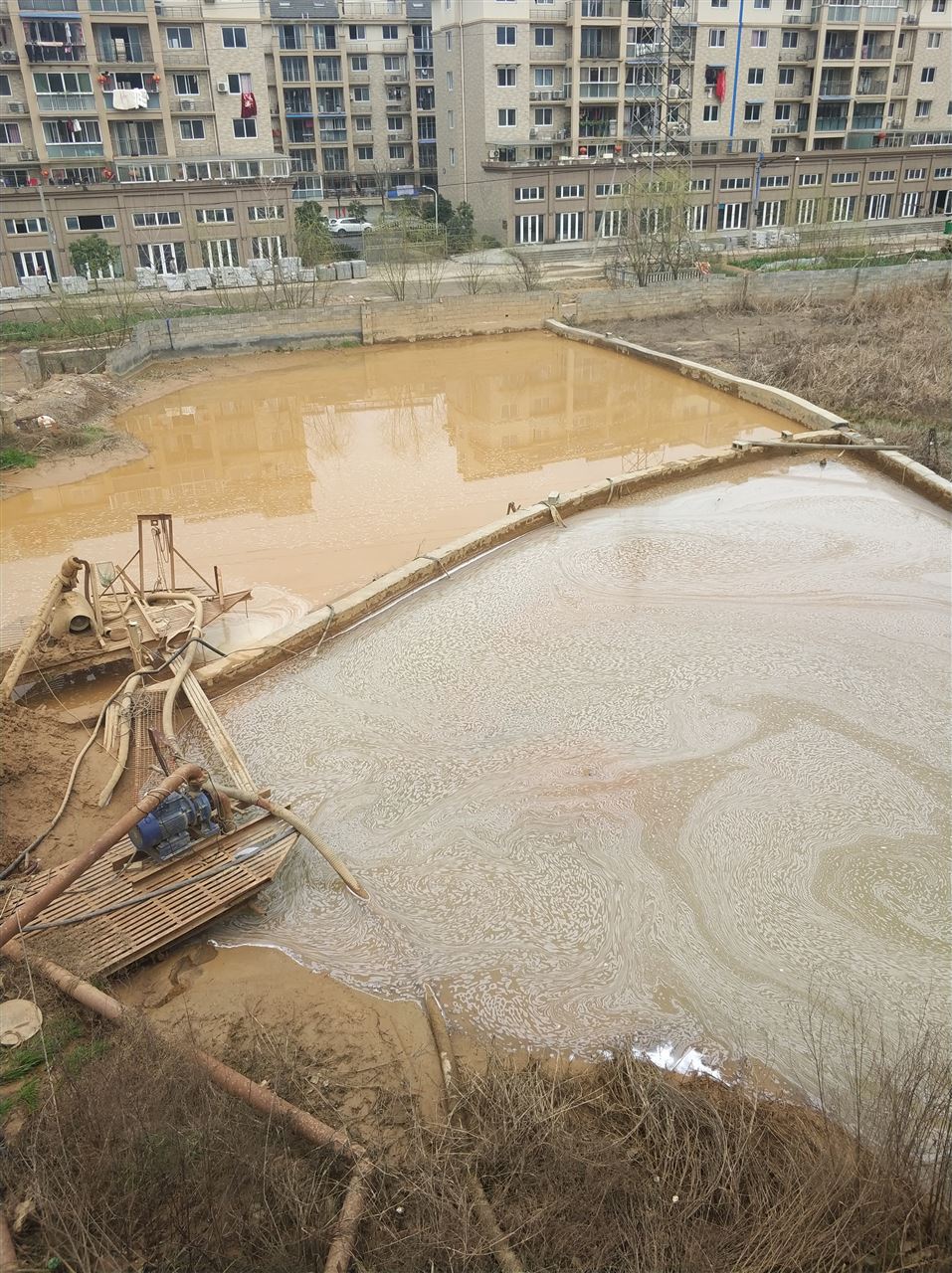 民和沉淀池淤泥清理-厂区废水池淤泥清淤